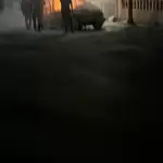 عاجل- بالصورة- السيارة المستهدفة في بنت جبيل حيّ المسلخ