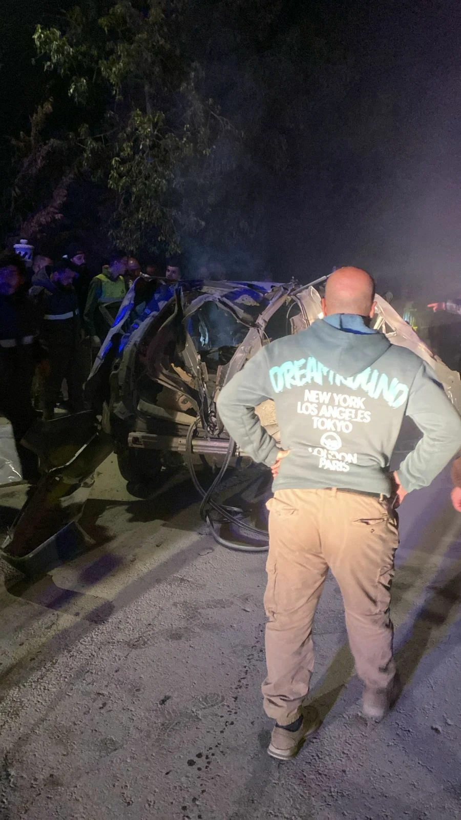 عاجل- بالصورة- السيارة المستهدفة في بنت جبيل حيّ المسلخ