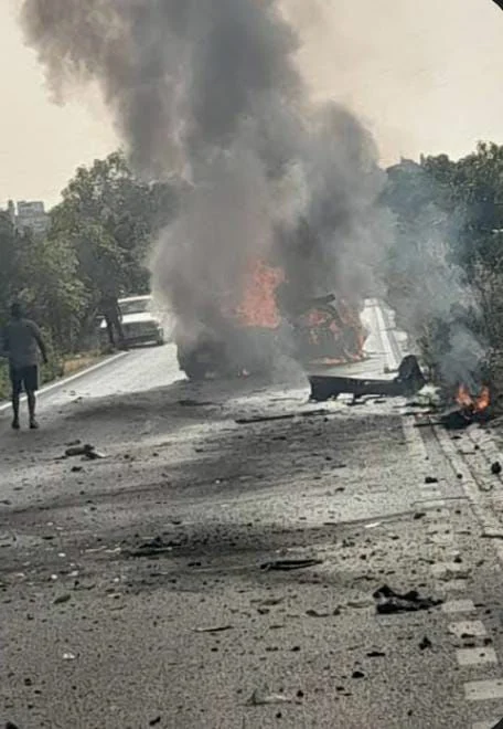 سيارة مستهدفة