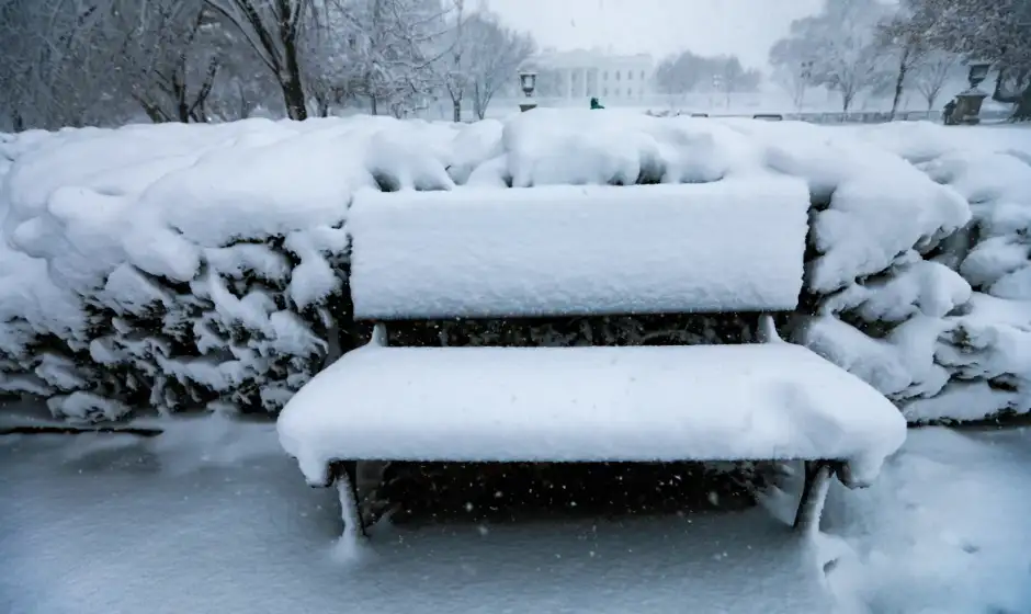 عاصفة ثلجية