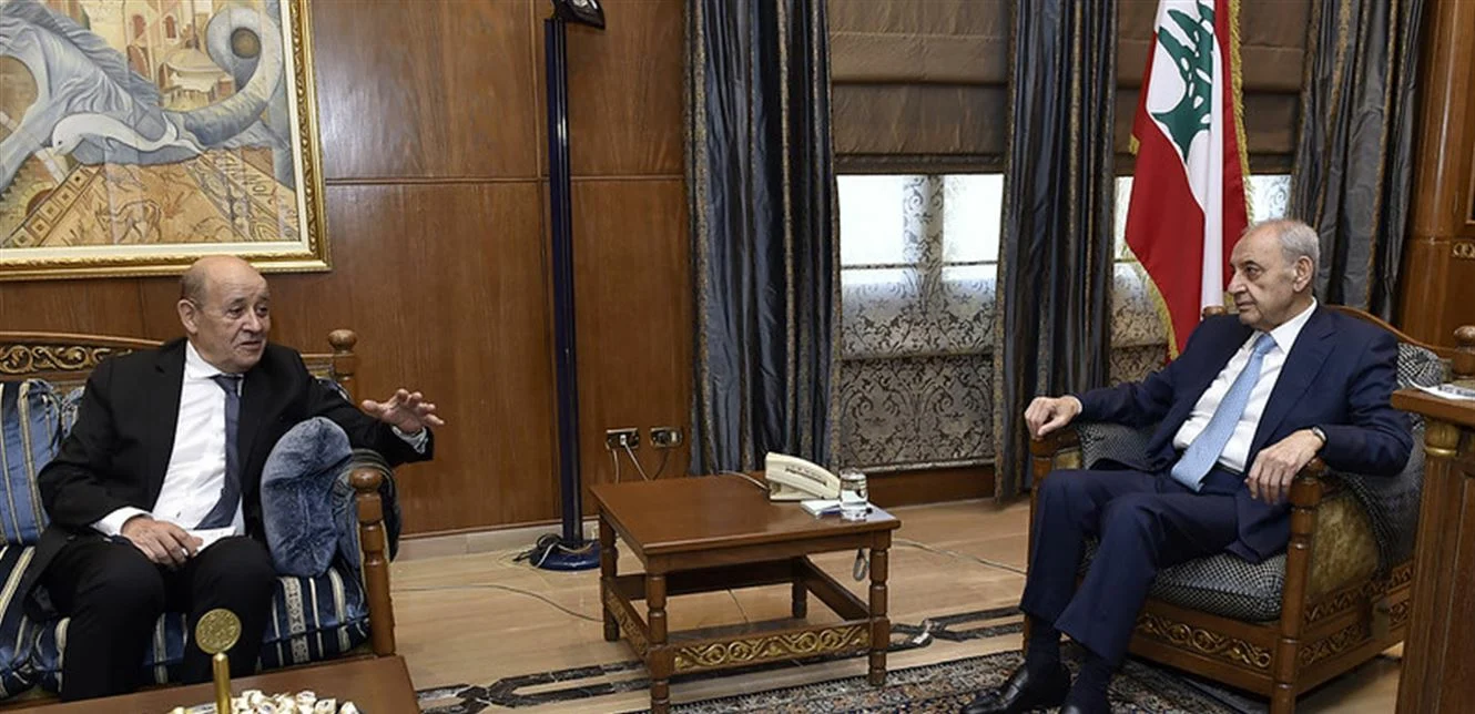 برّي مستقبلاً لودريان : لبنان ملتزم بالقرار 1701 ولا يجوز إستمرار إسرائيل بعدوانها